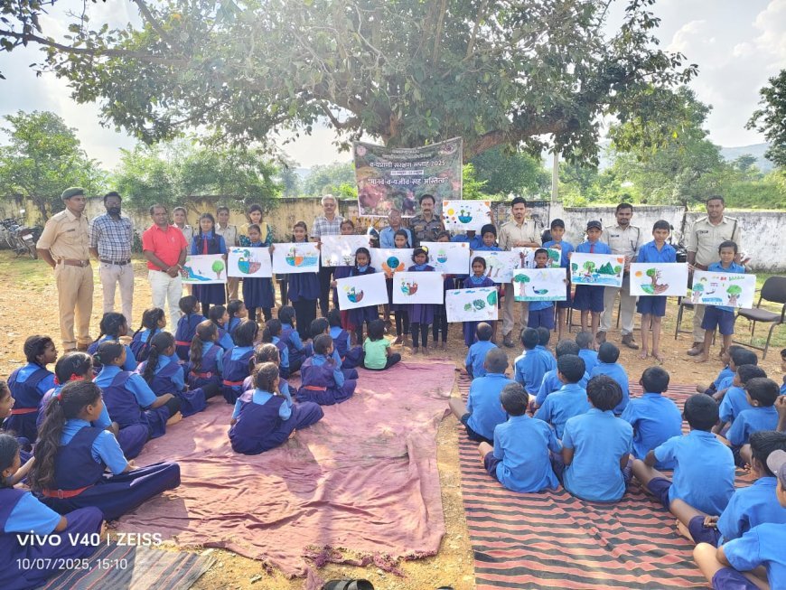वन्यप्राणी संरक्षण सप्ताह 2025: कवर्धा वनमंडल में रैली, प्रतियोगिता और वन भ्रमण से दी गई जागरूकता की सीख