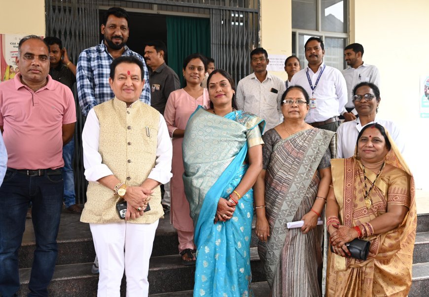 ग्रामीणों को शहर जैसी स्वास्थ्य सुविधा देना लक्ष्य : विधायक डॉ. संपत अग्रवाल