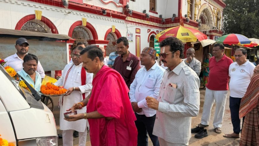 जगदलपुर में नई रोड स्वीपिंग मशीन का शुभारंभ, स्वच्छता में आधुनिक आयाम