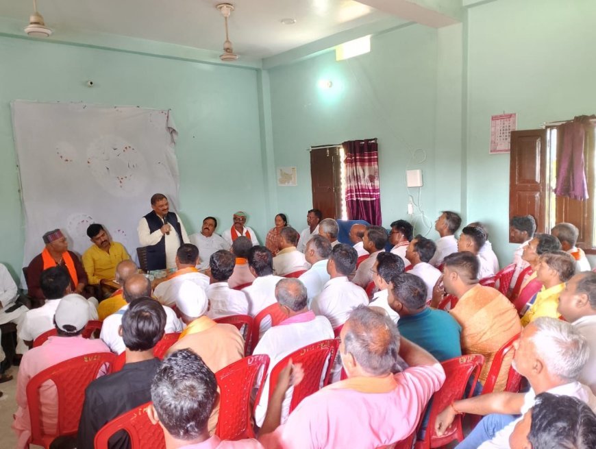 सांसद संतोष पांडेय बिहार में कर रहे धुआंधार प्रचार, विराट रामायण मंदिर का किया अवलोकन — कहा, यह भारत की सांस्कृतिक पहचान का प्रतीक बनेगा