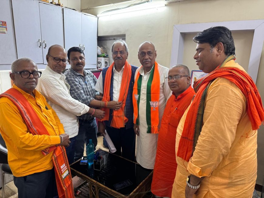 बिहार चुनाव 2025: हाजीपुर में भाजपा की रणनीति तय, सांसद बृजमोहन अग्रवाल ने संभाली कमान