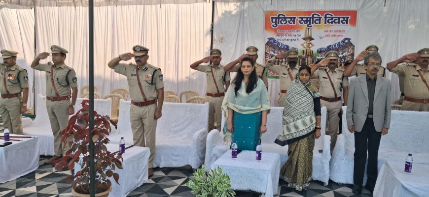 वीरों को श्रद्धांजलि: अलीराजपुर में पुलिस स्मृति दिवस पर शहीदों को किया नमन