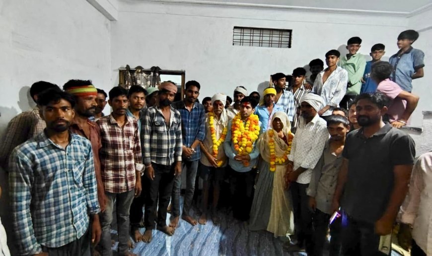 गरीब किसान के बेटे नानसिंह वास्केला बने असिस्टेंट प्रोफेसर, गांव में खुशी की लहर