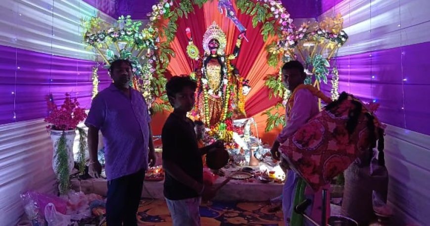 बचेली में भव्य काली पूजा — 38वें वर्ष भी उमड़ा भक्तों का जनसैलाब