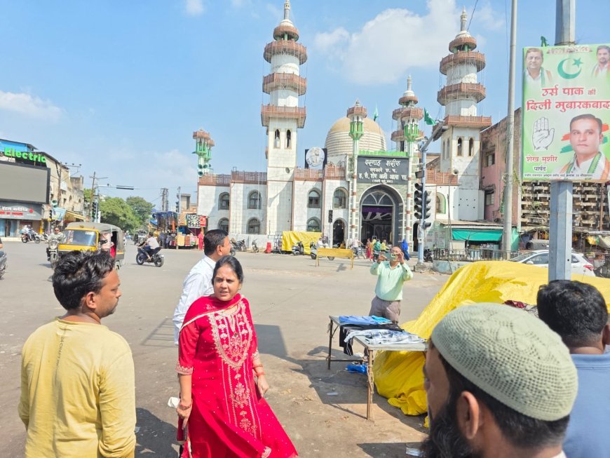 महापौर मीनल चौबे ने दीपावली के बाद सफाई व्यवस्था का किया औचक निरीक्षण, गंदगी देखकर जताई नाराजगी — तत्काल सफाई के दिए निर्देश