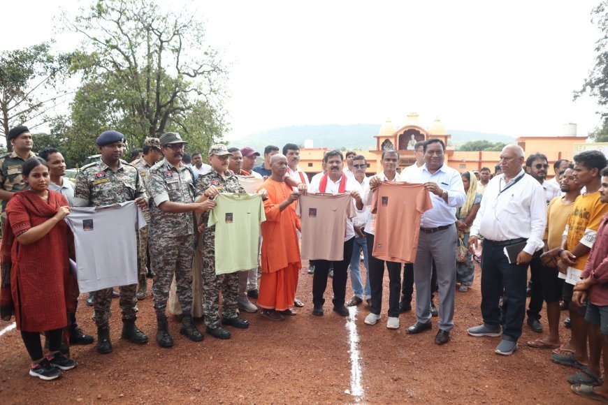 उप मुख्यमंत्री विजय शर्मा ने सुदूर वनांचल ग्राम कच्चापाल से किया ‘बस्तर ओलंपिक 2025’ का शुभारंभ, जनजातीय युवाओं की प्रतिभा को मिलेगा नया मंच