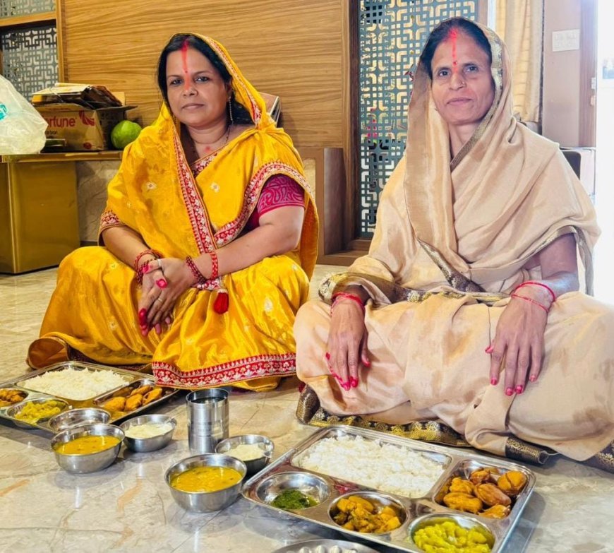 रायपुर में चार दिवसीय छठ महापर्व नहाय-खाय से शुरू, कल खरना और संध्या अर्घ्य के साथ होगी उत्सव की धूम