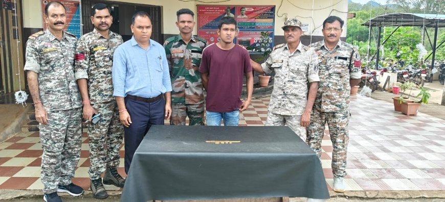 किरन्दुल में रथयात्रा के दिन हुई चोरी का खुलासा, पुलिस ने आरोपी को सोने के सिक्कों और चैन सहित किया गिरफ्तार