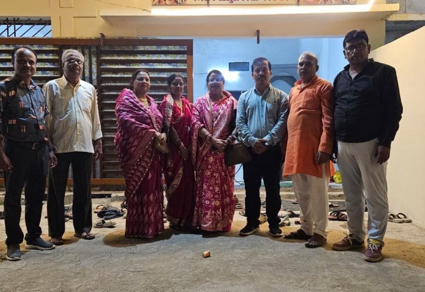 ब्राह्मण समाज कोंडागांव ने हर्षोल्लास से मनाया दीपावली मिलन समारोह