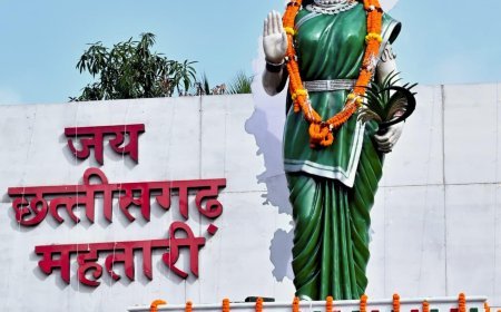 मुख्यमंत्री विष्णु देव साय ने छत्तीसगढ़ महतारी को किया नमन, प्रदेश की खुशहाली और विकास की कामना