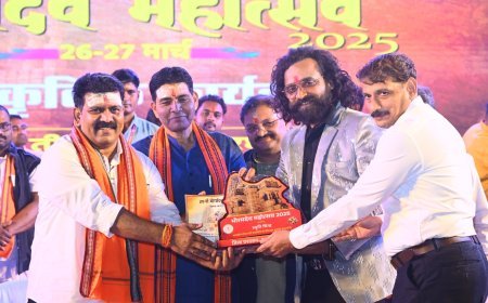 उपमुख्यमंत्री विजय शर्मा के आमंत्रण पर राज्योत्सव में आज सुरों का जादू बिखेरेंगे छत्तीसगढ़ के गायक अनुराग शर्मा