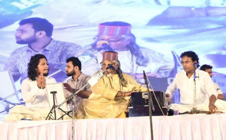 राज्योत्सव के प्रथम दिवस पद्मश्री डॉ. भारती बंधु की सुफी प्रस्तुति से झूम उठा कवर्धा, गजल और लोकधुनों ने बांधा समा