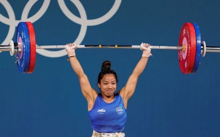 मीराबाई चानू की 49kg वेट कैटेगिरी ओलंपिक से हटी, अब 53kg वर्ग में करेंगी दमदार वापसी