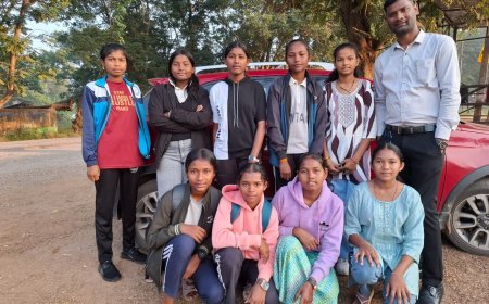 भानबेड़ा स्कूल की 9 छात्राओं का राज्य स्तरीय अंडर-17 क्रिकेट प्रतियोगिता हेतु चयन, बस्तर संभाग का करेंगी प्रतिनिधित्व