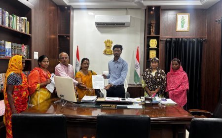 दंतेवाड़ा में पूर्व भाजपा पार्षद पर नजूल जमीन पर अवैध कब्जे के आरोप, वार्डवासियों ने एसडीएम को सौंपा आवेदन