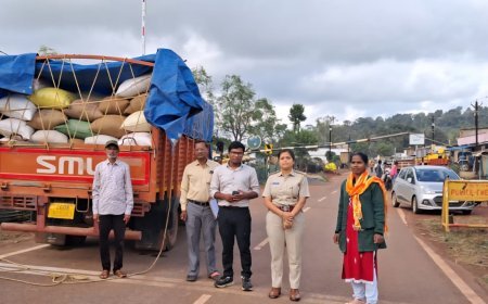 कवर्धा जिले में अवैध धान आवक पर सख्त निगरानी, 23 चेकपोस्ट स्थापित — तीन वाहन जब्त