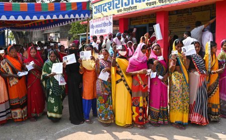 बिहार विधानसभा चुनाव 2025: पहले चरण में टूटा रिकॉर्ड, 65.08% मतदान के साथ रचा इतिहास, लोकतंत्र के महापर्व में उमड़ा जनसैलाब