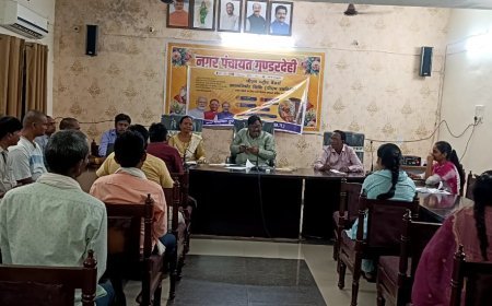 नगर पंचायत अध्यक्ष प्रमोद जैन की अध्यक्षता में बैठक: स्वच्छता, स्ट्रीट लाइट और राजस्व वृद्धि पर दिए सख्त निर्देश