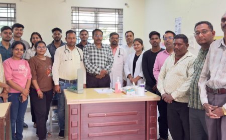 केटीयू में स्वास्थ्य शिविर का आयोजन, 100 से अधिक शिक्षक, कर्मचारी और छात्रों ने करवाई स्वास्थ्य जांच