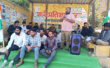 Manpur News : लगातार हो रही सड़क दुर्घटनाओं के विरोध में ग्रामीणों व कांग्रेसियों ने NH-930 पर किया चक्काजाम