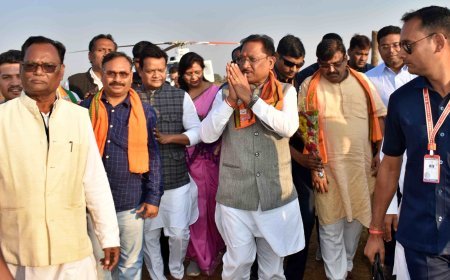 मुख्यमंत्री विष्णुदेव साय का बालोद आगमन पर हुआ आत्मीय स्वागत, संबलपुर में मरार समाज के कार्यक्रम में हुए शामिल