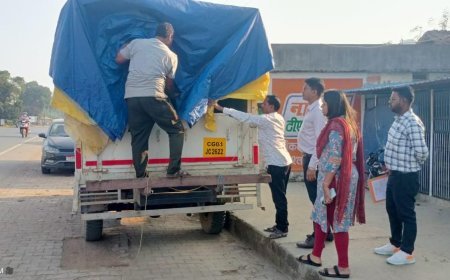 केशकाल में प्रशासन की सख्ती, 65 बोरी अवैध धान जब्त — SDM आकांक्षा नायक की अगुवाई में कार्रवाई