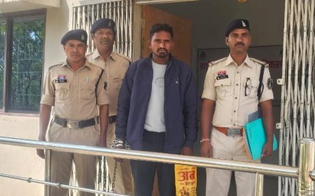 घर में घुसकर दुष्कर्म करने वाला फरार आरोपी गिरफ्तार — विश्रामपुरी पुलिस की त्वरित कार्रवाई