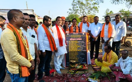 पालीगुड़ा में 43.99 लाख की गौरव पथ निर्माण योजना का भूमिपूजन, उपमुख्यमंत्री विजय शर्मा के नेतृत्व में तेज़ी से बदल रही कवर्धा की तस्वीर