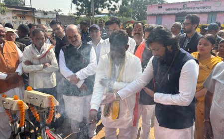 महासमुंद में धान खरीदी का शुभारंभ: कैबिनेट मंत्री खुशवंत साहेब एवं स्थानीय विधायक उपस्थित