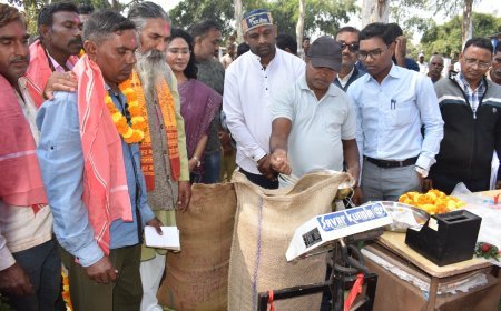 बालोद जिले में धान खरीदी का सफल शुभारंभ, पहले दिन 9655 क्विंटल खरीदी