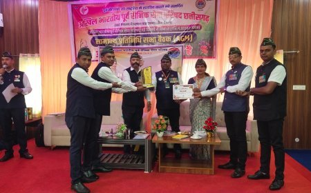 अखिल भारतीय पूर्व सैनिक सेवा परिषद ने ‘नशा एक युद्ध’ अभियान में उत्कृष्ट योगदान के लिए बालोद के किशोर नाथ योगी को किया सम्मानित