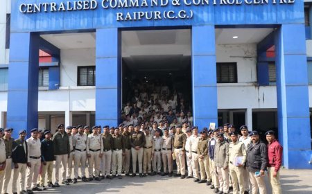 छत्तीसगढ़ के 17 जिलों के डायल 112 कर्मचारियों को तीन दिवसीय उन्नत प्रशिक्षण