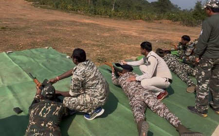 कबीरधाम पुलिस ने शुरू किया वार्षिक चांदमारी अभ्यास, जवानों की फायरिंग दक्षता बढ़ाने पर फोकस