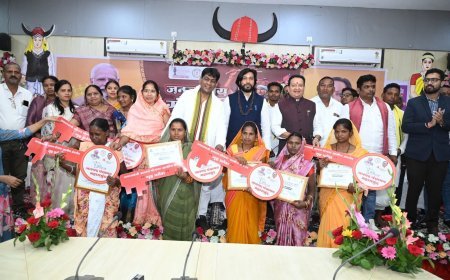 महासमुंद में जनजातीय गौरव दिवस समारोह सम्पन्न, मंत्री गुरु खुशवंत साहेब मुख्य अतिथि