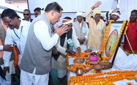 माओवाद समाप्ति की ओर, नियद नेल्लानार योजना से ग्रामीण लाभान्वित: मुख्यमंत्री विष्णुदेव साय