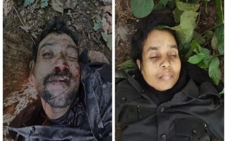 सुरक्षाबलों की ऐतिहासिक सफलता: कुख्यात माओवादी कमांडर हिडमा और पत्नी राजे मुठभेड़ में ढेर, 6 नक्सली मारे गए