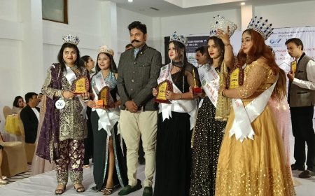 VMS Miss & Mrs. India International 2025 में मध्य भारत की चमक, रायपुर की प्रतिभाओं ने जीते कई बड़े खिताब