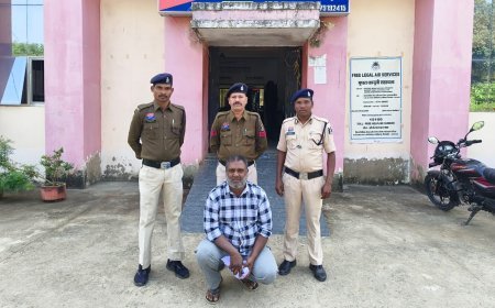 कबीरधाम पुलिस ने अवैध शराब परिवहन आरोपी धर्मेन्द्र उर्फ सोनू सारीवान को गिरफ्तार