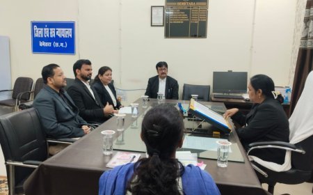 नेशनल लोक अदालत की तैयारी तेज: प्रधान जिला न्यायाधीश ने ली न्यायिक अधिकारियों की बैठक