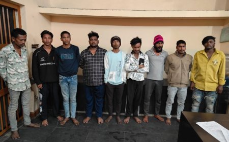 रायपुर में चला निश्चय अभियान: 134 आरोपी गिरफ्तार, नशा–शराब–हथियार पर बड़ी कार्रवाई