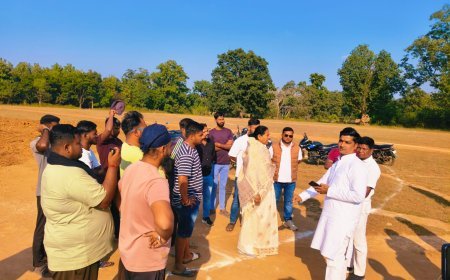 भानुप्रतापपुर में हेलीपैड निर्माण पर रोक: खिलाड़ियों के समर्थन में उतरीं विधायक सावित्री मंडावी