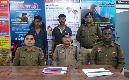 चांपा पुलिस की बड़ी कार्यवाही: धारदार हथियार के साथ 2 आरोपी गिरफ्तार