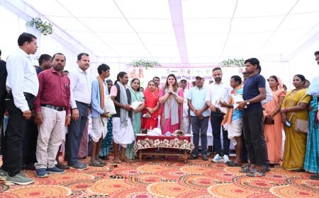 पंडरिया विधायक भावना बोहरा ने आगरपानी में 96.96 लाख के कृषि परियोजनाओं का लोकार्पण एवं भूमिपूजन किया