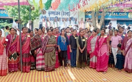 कृष्णांजन(हेरना) गोत्रीय सरसरिया प्रधान परिवार का द्वितीय वार्षिक सम्मेलन भोथलडीह में संपन्न