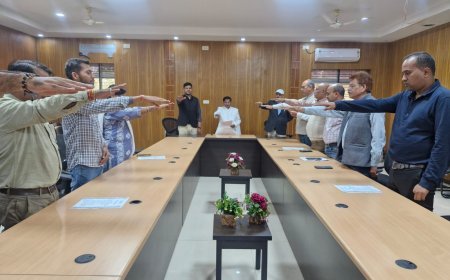 कुशाभाऊ ठाकरे पत्रकारिता विश्वविद्यालय में संविधान दिवस का उत्साहपूर्ण आयोजन