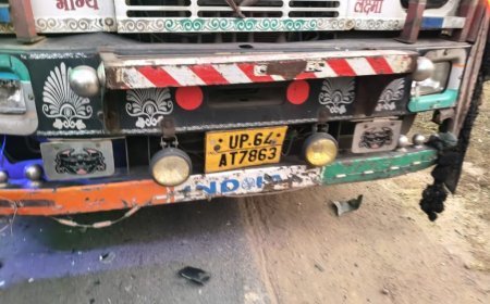 सूरजपुर में सड़क हादसा: ट्रक ने बाइक सवार को मारी टक्कर, मौके पर मौत