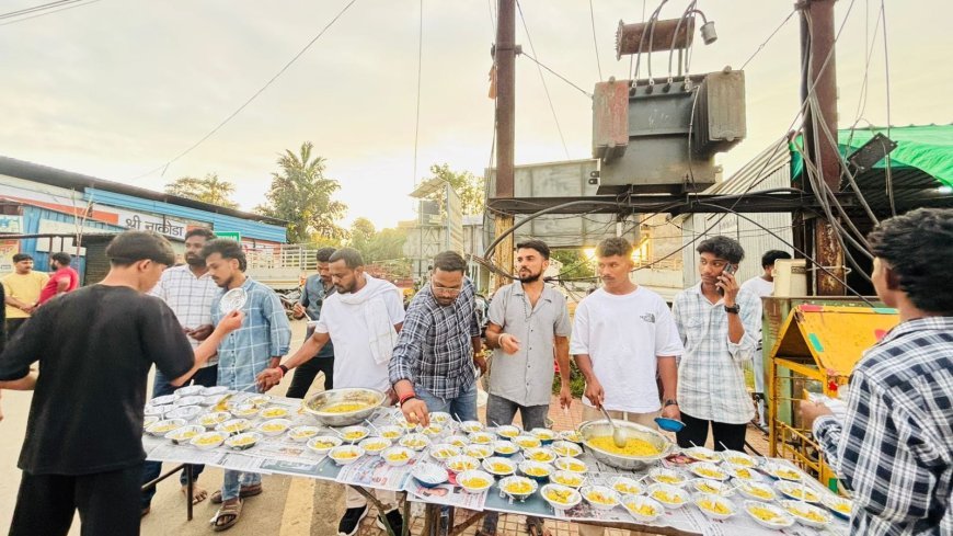 दंतेवाड़ा में धूमधाम से मनाया गया बाबा खाटू श्याम का जन्मोत्सव, टेकनार चौक में हुआ भव्य खिचड़ी प्रसाद वितरण