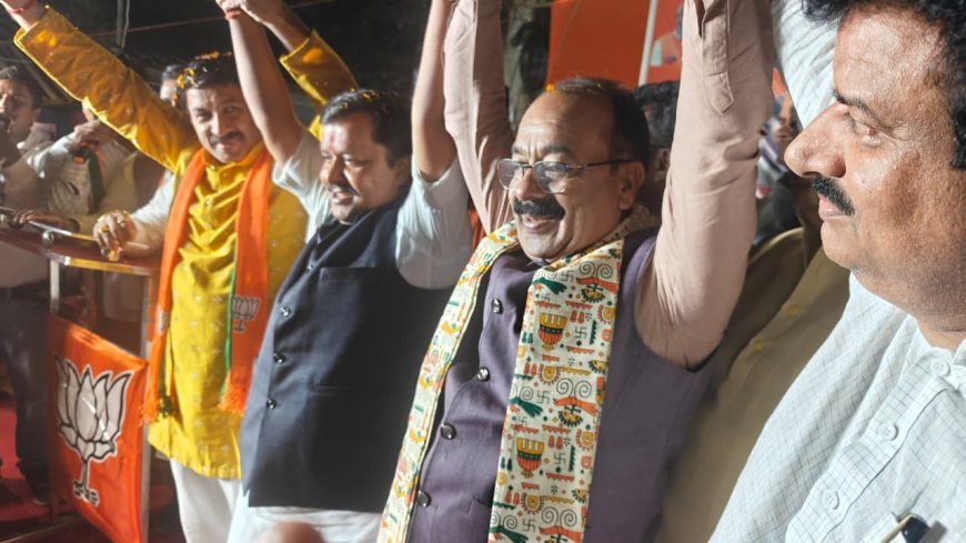 उप मुख्यमंत्री अरुण साव ने पटना के बांकीपुर में सांसद मनोज तिवारी संग की जनसभा, नितिन नबीन के समर्थन में गूंजा माहौल