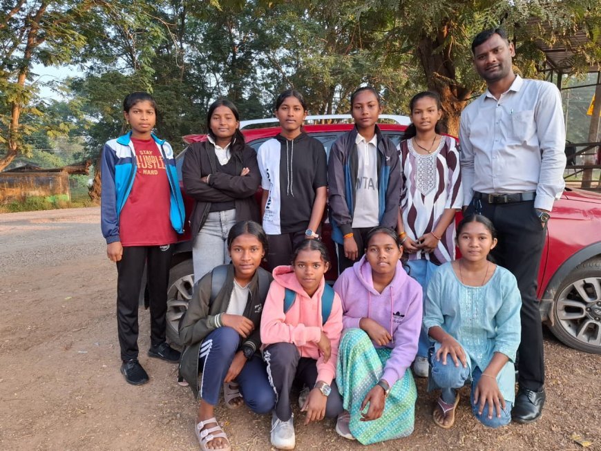 भानबेड़ा स्कूल की 9 छात्राओं का राज्य स्तरीय अंडर-17 क्रिकेट प्रतियोगिता हेतु चयन, बस्तर संभाग का करेंगी प्रतिनिधित्व