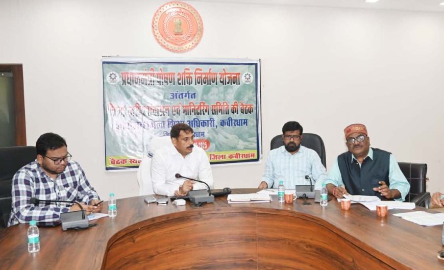 भू-अर्जन के लंबित प्रकरणों के शीघ्र निराकरण के निर्देश — कलेक्टर गोपाल वर्मा ने ली समीक्षा बैठक